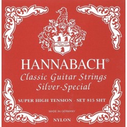 Hannabach 7164870 Struny do gitary klasycznej Serie 815 Super High Tension Silver Special